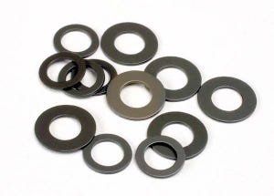1685 Fiber Washers Large & Small Bullet (6)