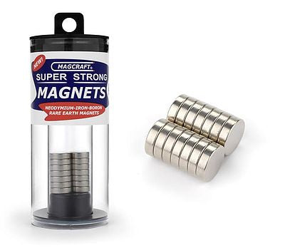1/2''x1/8'' Rare Earth Disc Magnets (14)