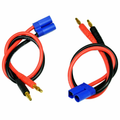 EC5 Male 4mm Banana Connector Plug Adapter Lead Battery Charge Cable Lipo 12