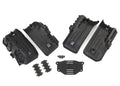 Fenders, inner, front & rear (2 each)/ rock light covers (8)/ battery plate/ 3x8 flathead screws (4)