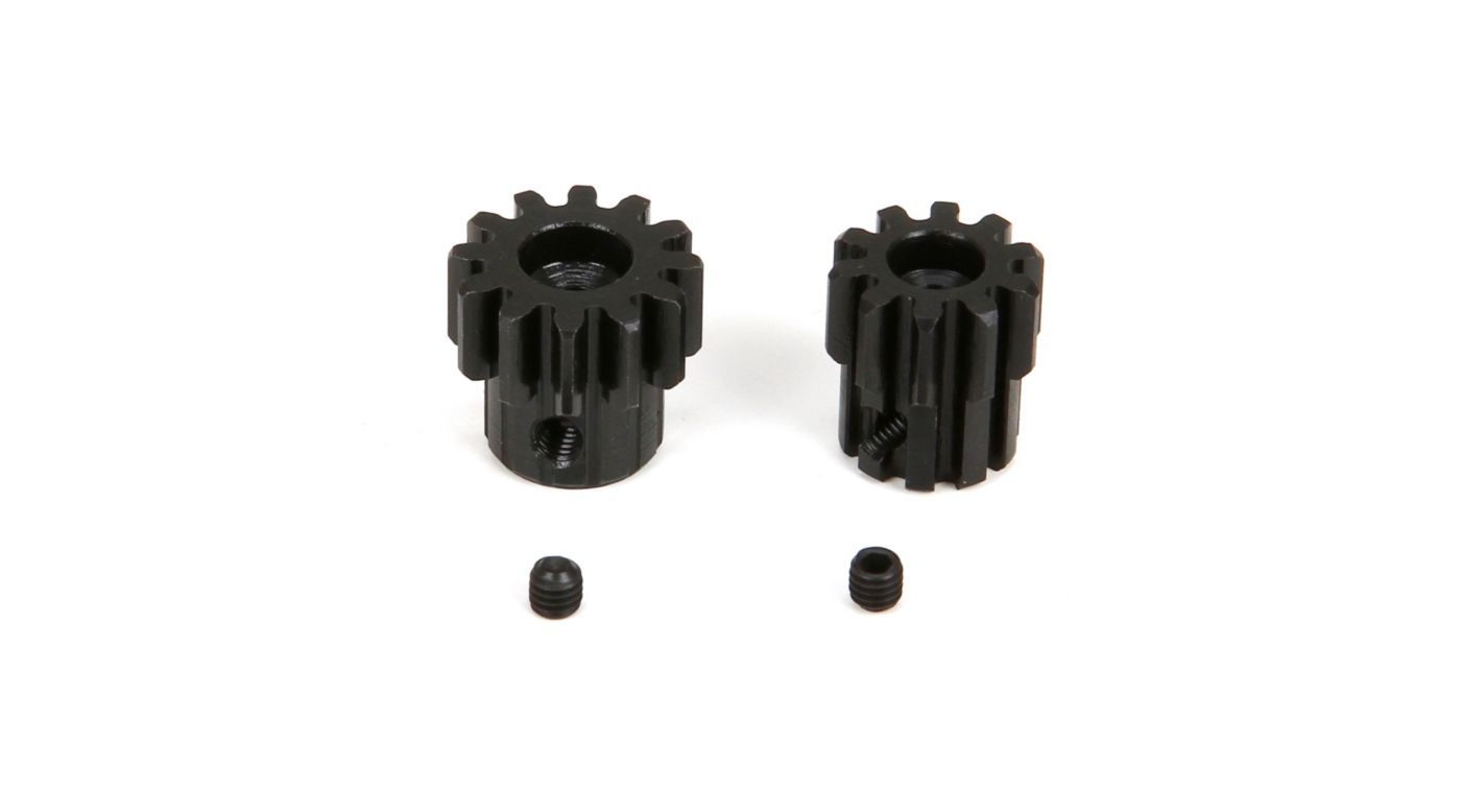 Pinion Gear, 9T/12T x 3mm, Mod 1