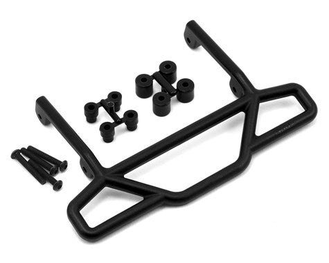 70812 Rear Bumper Electric Rustler Black