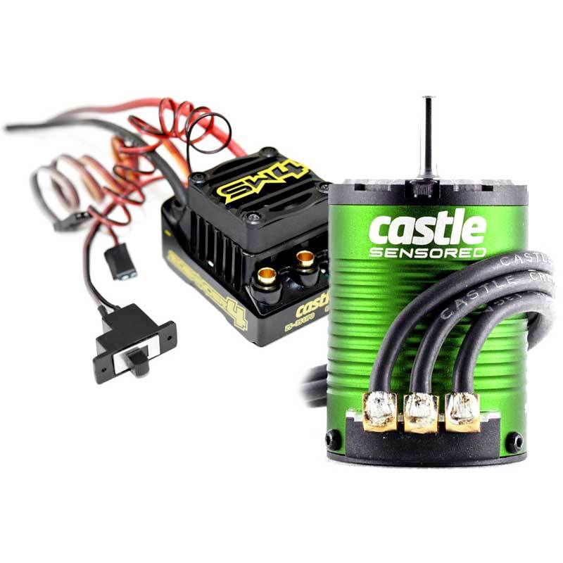 SW4 12.6V 2A BEC WP SL ESC, 1410-3800 5mm Sens Mt