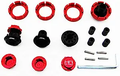 yex10x02 17mm hub 3.8 race line hub with serrated nuts