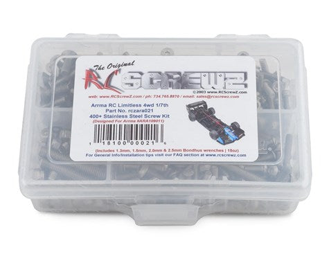 Stainless Steel Screw Kit Arrma Limitless 1/7th