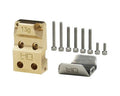 Brass Diff Cover w/ SS skid plate SCX24