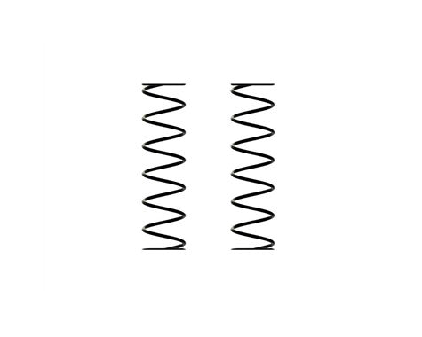 Shock Springs: 120mm 2.54N/mm (14.50lb/in)(2)