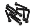 M3x18mm Cap Head Screws- Black, 10pcs