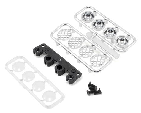 CHROME LIGHT CANISTER SET FOR RPM SLASH FR BUMPER