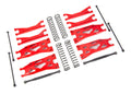 7895R - Suspension kit, X-Maxx® WideMaxx®, red (ON LINE PRICE $159.99