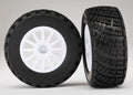 tra7473r TIRES&WHEELS, ASSMB. GLUED (W. WHEELS, BFGOODRICH RALLY, GRAV PAT, S1 COMPOUND TIRES, FOAM INTS) (2)