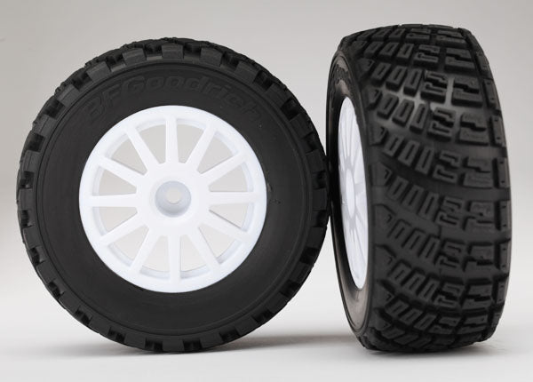 tra7473r TIRES&WHEELS, ASSMB. GLUED (W. WHEELS, BFGOODRICH RALLY, GRAV PAT, S1 COMPOUND TIRES, FOAM INTS) (2)