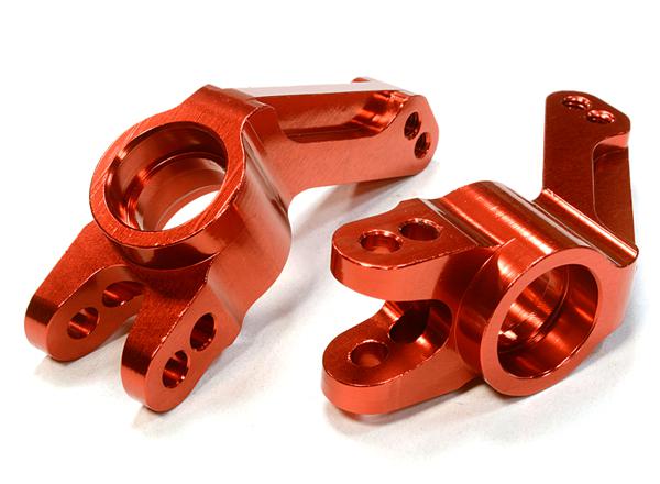Machined T3 Rear Hub Carrier (2) for 1/10 Stampede 4X4, Slash 4X4 & Rustler 4X4 C26314RED