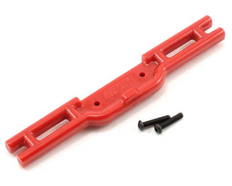 Rear Bumpers, Red: 1/16 ERV