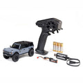 1/30 SCX30 Ford Bronco 4X4 RTR Brushed Rock Crawler (Battery & Charger Included), Gray
