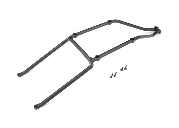 7713X - Body support, rear/ 3x15mm CS (2) / 3x15mm flat-head machine (2) (fits X-Maxx®)