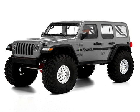 SCX10III Jeep JLU Wrangler w/Portals,Gray:1/10 RTR