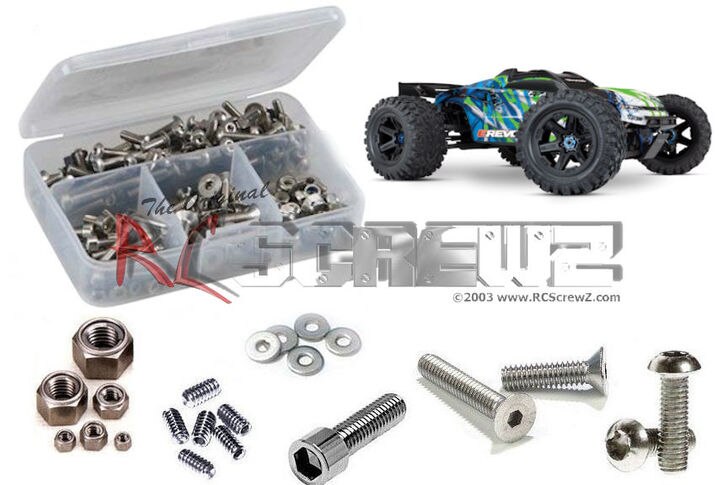SS Screw Set-TRA E-Revo 2.0 VXL
