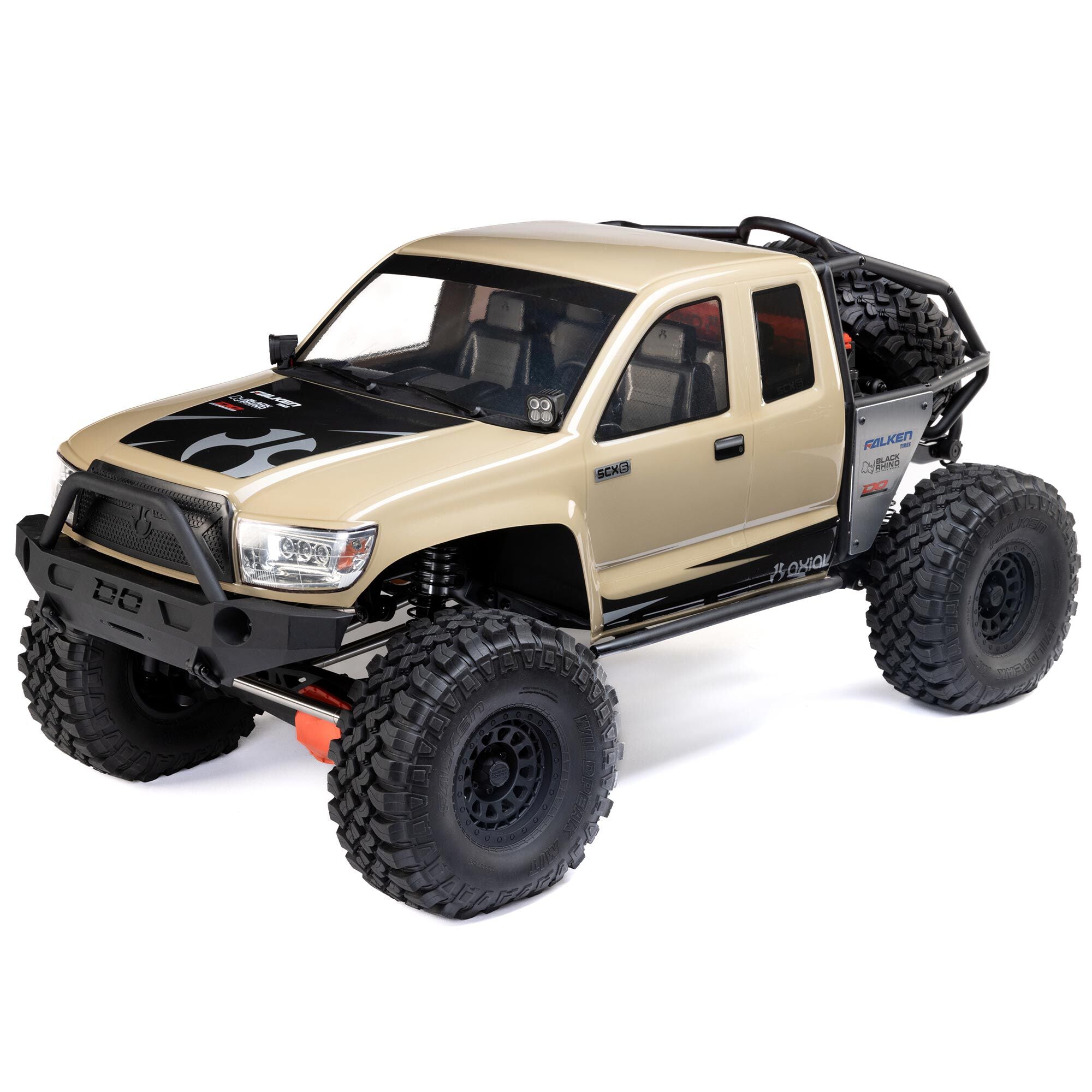 1/6 SCX6 Trail Honcho 4X4 Rock Crawler RTR, Sand