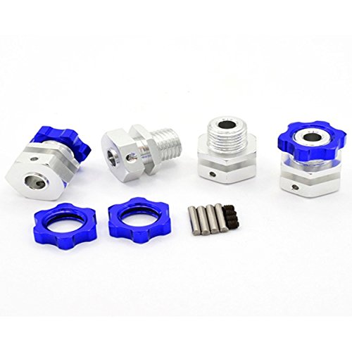 17mm Hub Wide Offset Adapter Blue(4)