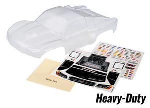 BODY, SLASH 4X4, HEAVY DUTY (CLEAR)