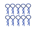 BENT MEDIUM BODY PINS BLUE (10)