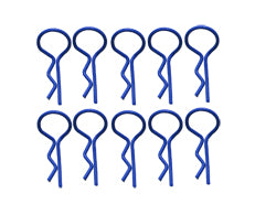 BENT MEDIUM BODY PINS BLUE (10)