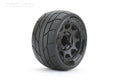 1/10 ST 2.8 Super Sonic Tires Mounted on Black Claw Rims, Medium Soft, 17mm Hex