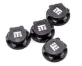 Wheel Nuts 17mm M12x1.0, T Logo Serrated, 4pc