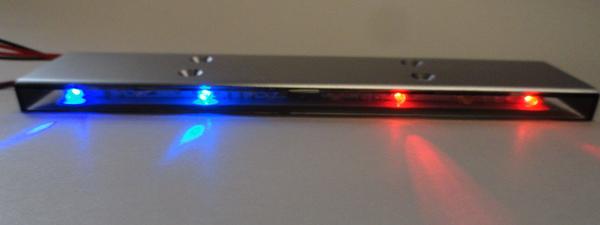 Apex RC Products 1/10 16 LED Police Light Bar W/ 9 Selectable Modes