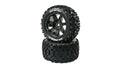 Six Pack X Belted Mounted Black 24mm (2)