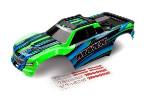 Body, Maxx, green (painted)/ decal sheet(ground ship inc)