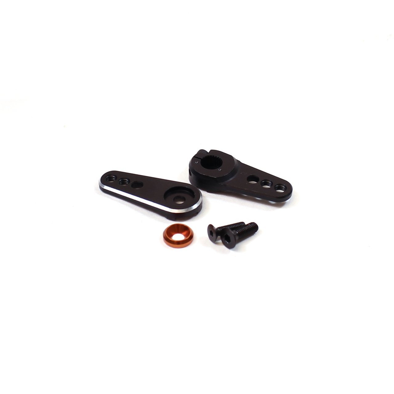 Aluminum Clamping Adjustable Double Servo Arm 25T