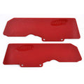 RPM Mud Guards for Rear A-arms (2): Red RPM Mud Guards for ARRMA 6S V5 / EXB vehicles w