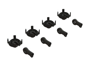 Shock Rod End & Spring Perch Set (4 Shocks)