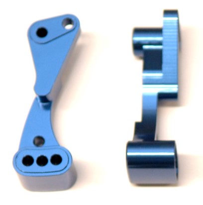 Blue Wheelie Bar Mount, for Associated DR10 - CNC Machined Aluminum