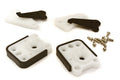 FRONT & REAR LED LIGHT MOUNTING BRACKETS FOR TRAXXAS TRX4 SCALE