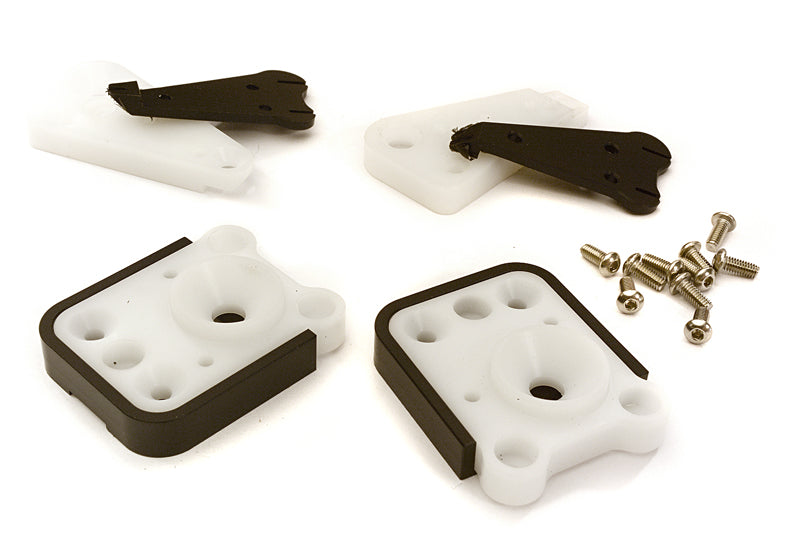 FRONT & REAR LED LIGHT MOUNTING BRACKETS FOR TRAXXAS TRX4 SCALE