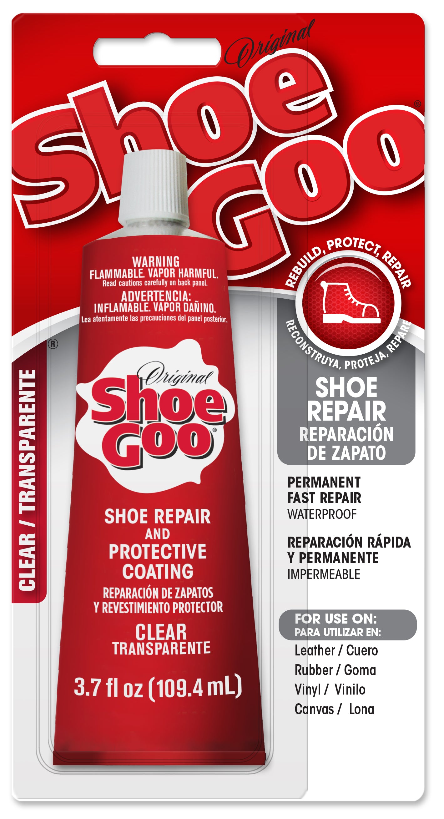 Shoe Goo Clear, 3.7 oz