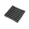 Crossbar, End Plates, AL, BLK, (8): LMT, TTLMT