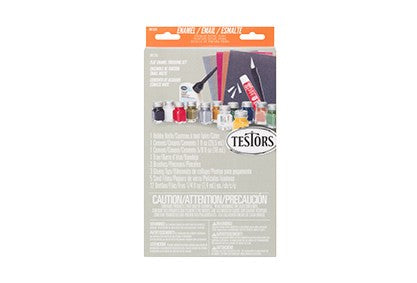 Flat Enamel Finishing Set