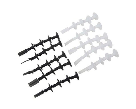 C11 D12 E9 E12 F16 Starter Plugs (5 White, 5 Blk)
