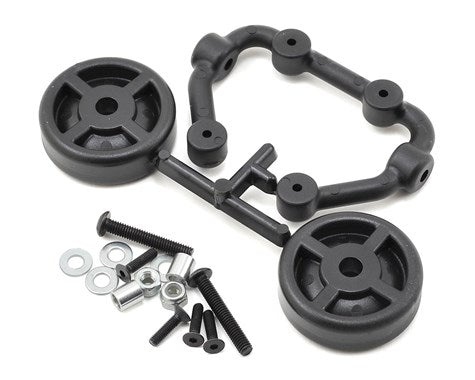 Low Visibility Wheelie Bars : X-Maxx