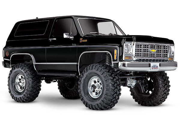 TRX-4® Scale and Trail® Crawler with 1979 Chevrolet® Blazer Body: 1/10 Scale 4WD Electric Truck. Ready-to-Drive® with TQi™ Traxxas Link™ Enabled 2.4GHz Radio System, XL-5 HV ESC (fwd/rev), and Titan® 550 motor (Online price includes ground shipping)