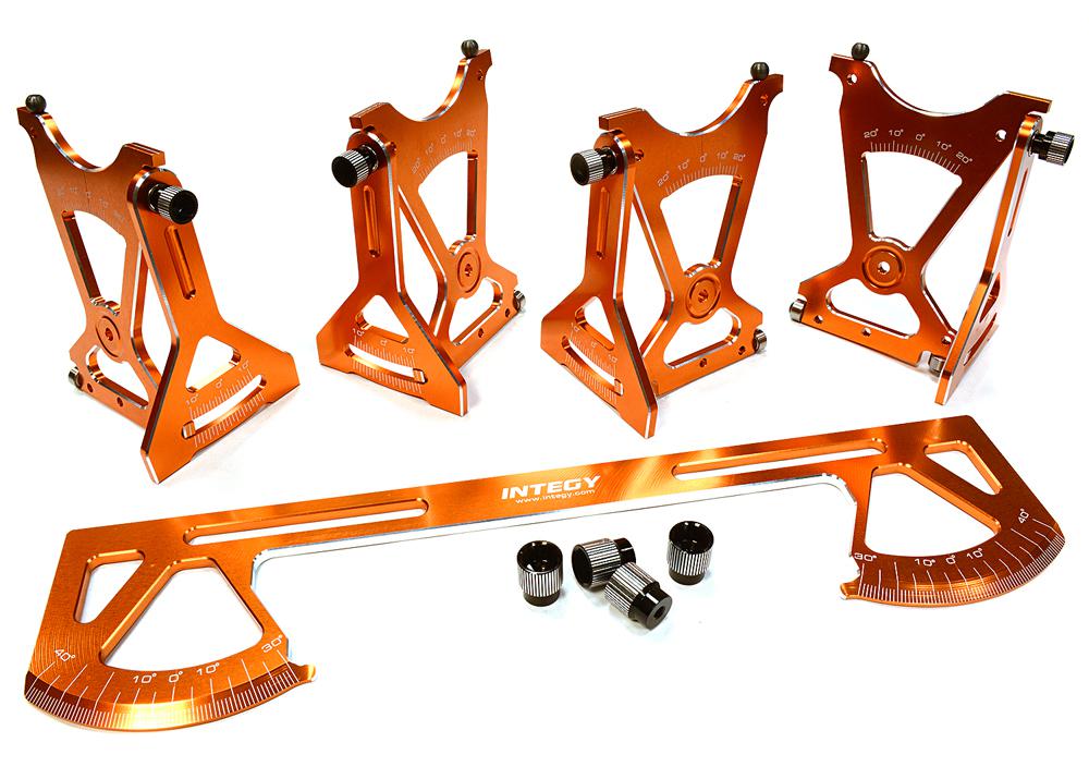 Precision Pro Setup Station System for Most 1/10 Touring Car & Drift Car C26145ORANGE