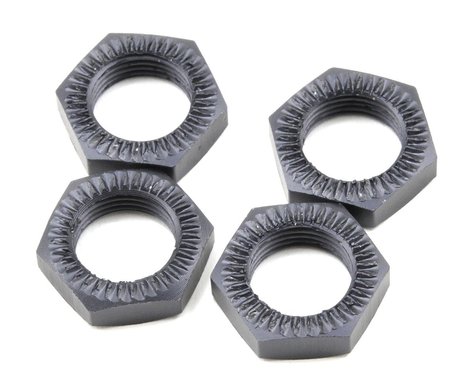 Wheel Nuts Serrated Gun Metal Ano EB48 (4)