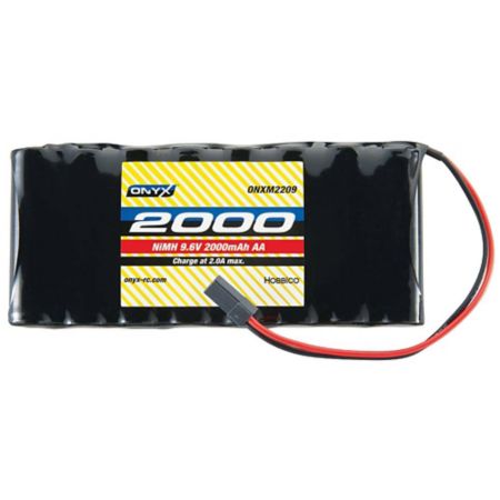 NiMH 9.6V 2000mAh AA Flat Transmitter Universal