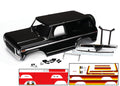 8010X - Body, Ford Bronco, complete (black) (includes front and rear bumpers, push bar, rear body mount, grill, side mirrors, door handles, windshield wipers, spare tire mount, red and sunset decals) (requires #8072 inner fenders)