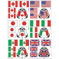 S025 EXTERNAL DECAL FLAGS