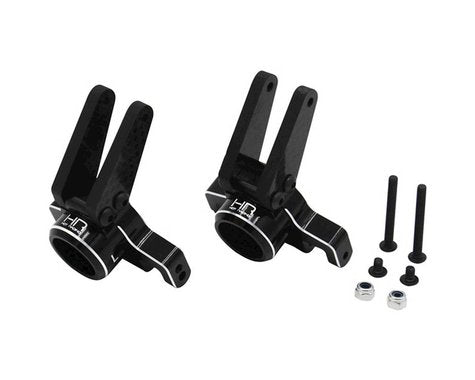 Hot Racing Arrma 4S BLX Aluminum Rear Hub Set (Black) (2)